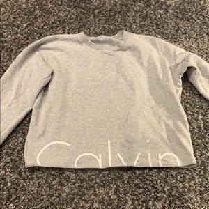 Cute slight crop Calvin klein long sleeve